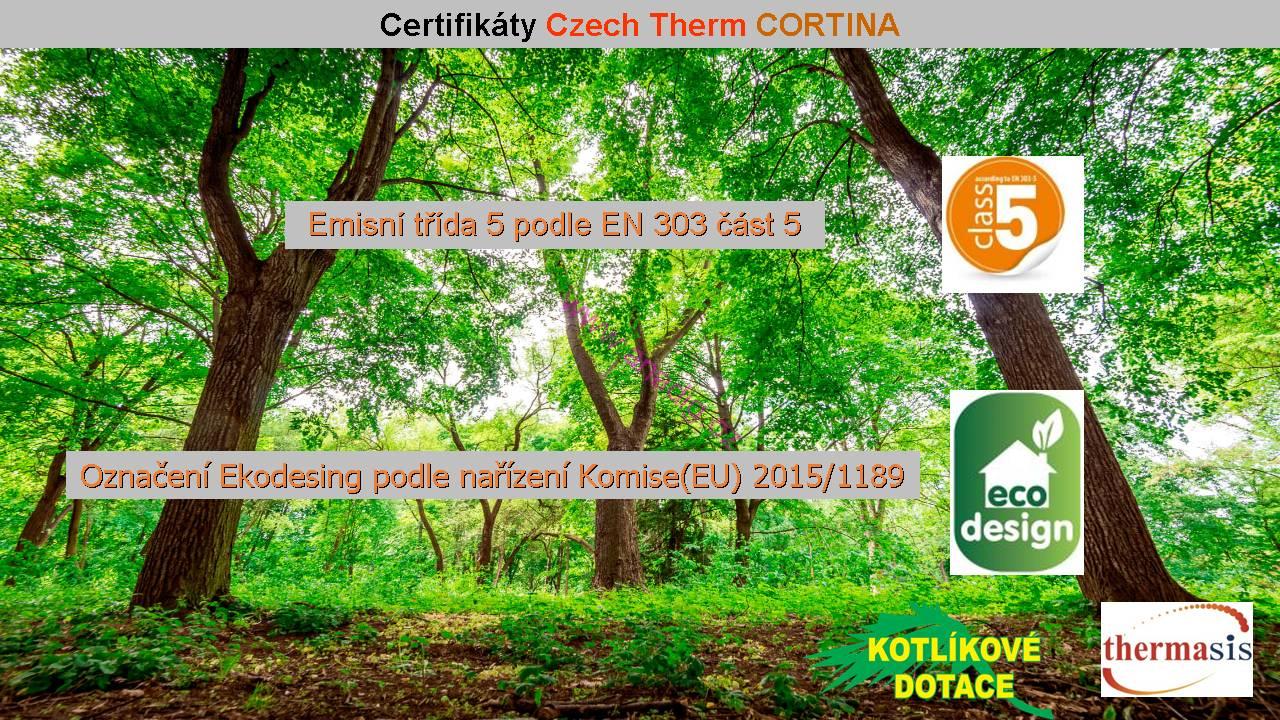 Czech Therm CORTINA 12 SX - 5 emisní třída 112SX