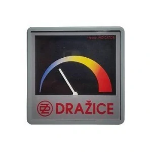 DRAŽICE Teploměr hranatý svislý