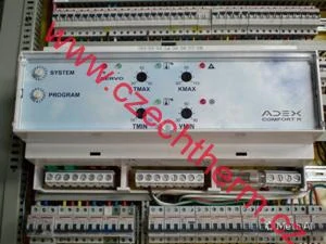 ADEX Comfort R DIN - regulace 