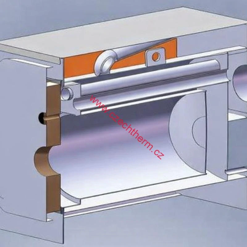 DUOTHERM R 180 kotel pro instalaci hořáku olej/zemní plyn/propan butan