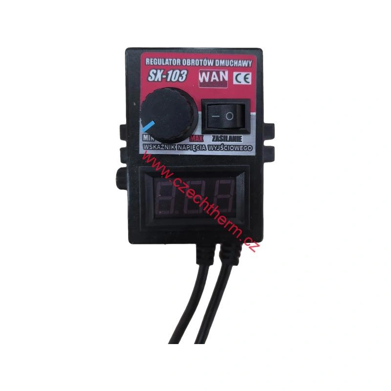 Regulace otáček k odtahovému ventilátoru DV160 a DV180