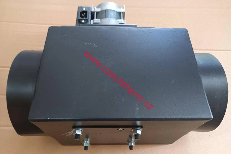 Odtahový ventilátor včetně regulace pro plynulou regulaci otáček s  čistícím otvorem, 160mm