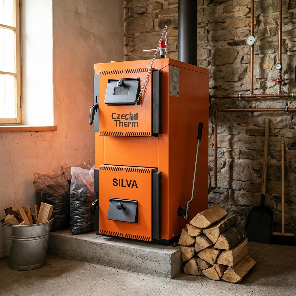 Czechtherm SILVA 20- dřevo/uhlí SI11420